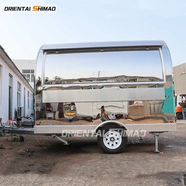 Food Trailer Factory - Custom Oriental Shimao Outdoor Concession Trailer