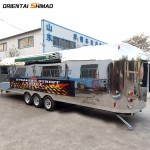 Food Truck Factory - Custom Beautiful Coffee Airstream Ice Cream Trailer