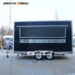 Food Trailer Factory - Custom Big Kitchen Concession Fast Food Cart