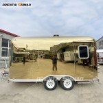 Food Truck Factory - Custom Oriental Shimao Outdoor Ice Cream Food Cart