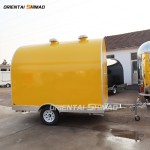 Food Truck Factory - Custom Fiberglass Ice Cream Bar Hot Dog Cart