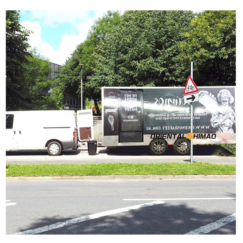 Food Truck Factory - Custom Oriental Shimao Solar Power Moving Cart