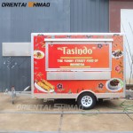 Food Trailer Factory - Custom Mobile Churros Dessert Kiosk Ice Cream