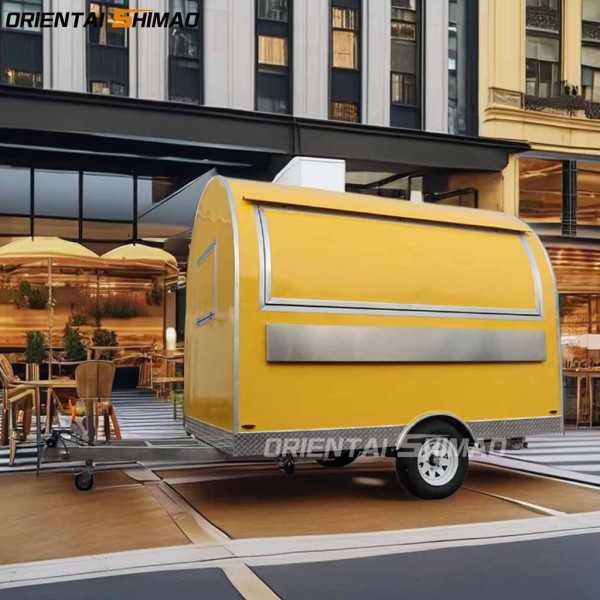 Food Trailer Factory - Custom Mobile 6.89ft Dining Car CE Europe