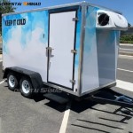 Refrigerated Truck Factory - Custom Outdoor Portable Chiller Freezer Trailer