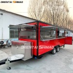 Food Truck Factory - Custom China Mobile Food Kiosk Kitchen Trailer