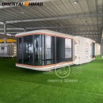 Container Home Factory - Custom Golden House 4 Bedroom Eco-Friendly
