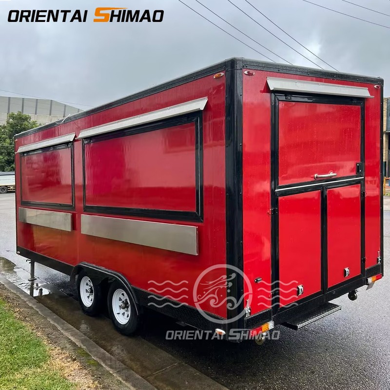 Food Truck Factory - Custom China Mobile Food Kiosk Kitchen Trailer