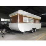 Food Trailer Factory - Custom Outdoor Ice Cream Coffee Display Machine