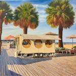 Food Cart Factory - Custom Fiberglass Shell Logo Mobile Food Trailer