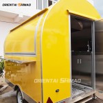Food Truck Factory - Custom Oriental Shimao Wood Ice Cream Mini Truck