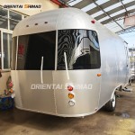 Food Trailer Factory - Custom Airstream Fast Food Coffee Cart Europe