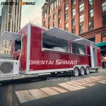 Food Trailer Factory - Custom Oriental Shimao Australia Porch BBQ