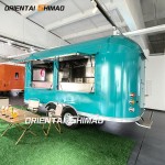 Mobile Food Cart Factory - Custom USA Sale Stainless Steel Coffee Cart