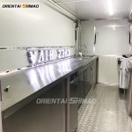 Food Truck Manufacturer - Custom Galvanized Multifunctional Concession Trailer