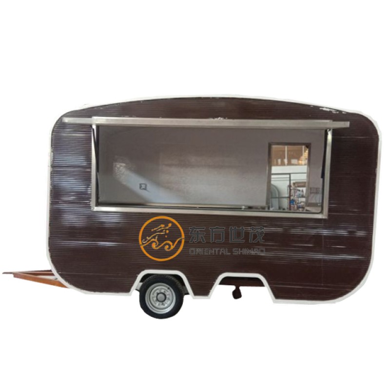 Food Kiosk Factory - Custom Mobile Coffee Kitchen Street Cart