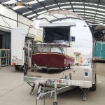 Food Cart Factory - Custom Hand-Pushed Outdoor Fried Food Stainless