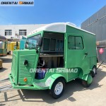 Food Van Factory - Custom United States Retro Stainless Steel Van