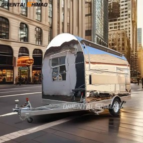 Mobile Food Cart Factory - Custom Stainless Steel Retro Australian Standard