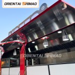 Food Trailer Factory - Custom Oriental Shimao Food Warming Coffee Cart