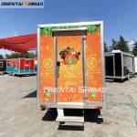 Food Truck Factory - Custom Best Seller Sun Umbrella Snack Fryer