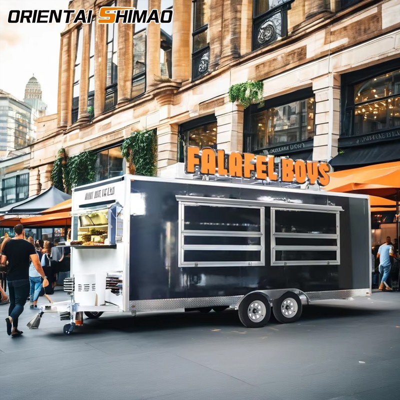 Food Truck Factory - Custom Oriental Shimao DOT Certified Coffee Van