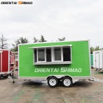 Coffee Truck Factory - Custom Big 14ft Crepe Mobile Food Kitchen