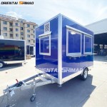 Food Van Factory - Custom Enclosed Galvanized Steel Mobile Kitchen