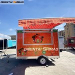 Food Truck Factory - Custom Best Seller Sun Umbrella Snack Fryer