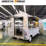 Food Van Factory - Custom Vintage Fully Equipped Coffee Vending Truck