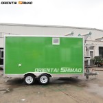 Coffee Truck Factory - Custom Big 14ft Crepe Mobile Food Kitchen