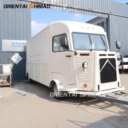 Food Cart Factory - Custom Retro BBQ Fiberglass Ice Cream Coffee Cart
