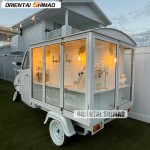 Food Tricycle Factory - Custom 3.5m Electric Snack Cart Tuk Tuk