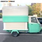 Food Truck Factory - Custom 3 Wheeler Traction Beverage Kitchen