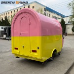 Food Truck Factory - Custom 3 Wheel Automatic Fryer Tricycle Truck