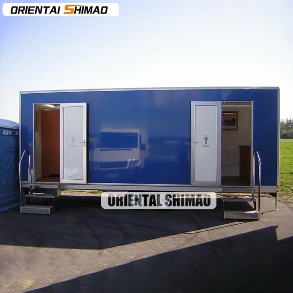 Toilet Trailer Factory - Custom Europe Standard 13ft Portable Restroom