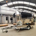 Mobile Food Cart Factory - Custom Stainless Steel Retro Australian Standard