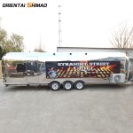 Food Truck Factory - Custom Beautiful Coffee Airstream Ice Cream Trailer