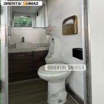 Restroom Trailer Factory - Custom Outdoor 2 Station Luxury Bathroom