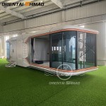 Container Home Factory - Custom Golden House 4 Bedroom Eco-Friendly