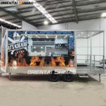 Food Trailer Factory - Custom Oriental Shimao Australia Porch BBQ