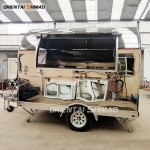 Food Cart Factory - Custom Hand-Pushed Outdoor Fried Food Stainless