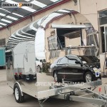 Mobile Food Cart Factory - Custom Stainless Steel Retro Australian Standard