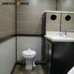 Toilet Trailer Factory - Custom Luxury Mobile Restroom Steel Bathroom