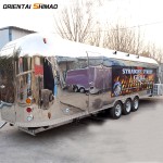 Food Truck Factory - Custom Beautiful Coffee Airstream Ice Cream Trailer