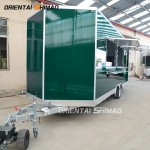 Food Trailer Factory - Custom Freezer Pizza Mobile Bar Trailer Europe