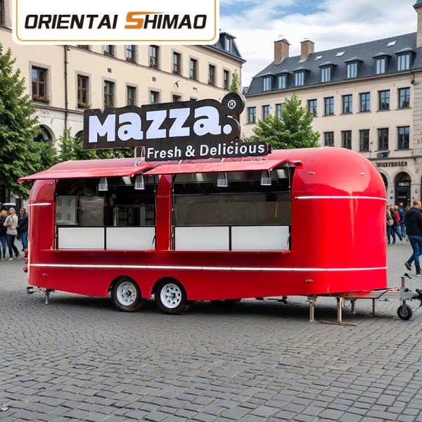 Food Trailer Factory - Custom Oriental Shimao Food Warming Coffee Cart