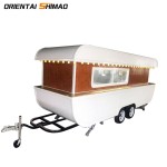 Food Trailer Factory - Custom Europe BBQ Grilled Mobile Kitchen