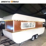 Food Trailer Factory - Custom Europe BBQ Grilled Mobile Kitchen