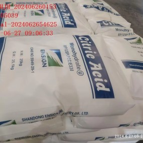Factory Price 25kg Package Ensign Citric Acid Anhydrous